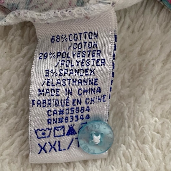 Tabi Simply Classics White paisley button down shirt size XXL - Picture 3 of 9